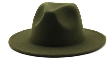 Potae - Olive Fedora Hat on Sale