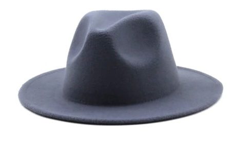 Potae - Dark Grey Fedora Hat on Sale