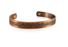 Copper Bracelet - Koru Pattern Discount