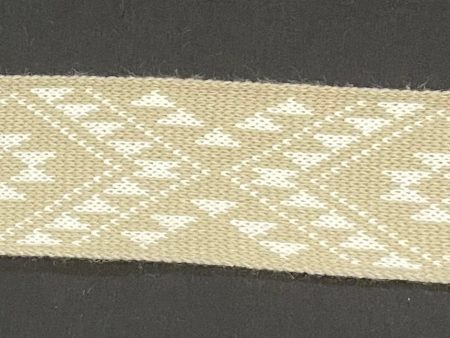 Beige and white 2.5 inch - Taniko Band Hot on Sale