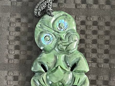 10cm Tiki Pounamu Necklace on Sale