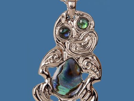 Paua Tiki Pendant Sale